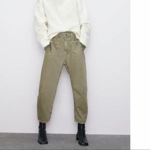 Zara Baggy Utility Pants